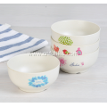 Bamboo Fiber Plastic Bowls for Kids